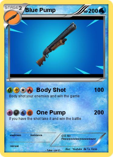 Pokemon Blue Pump