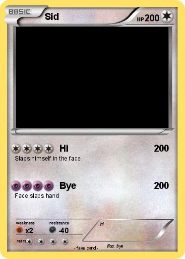 Pokemon Sid