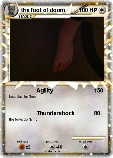 Pokemon the foot of doom