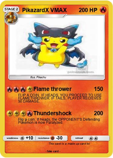 Pokemon PikazardX VMAX