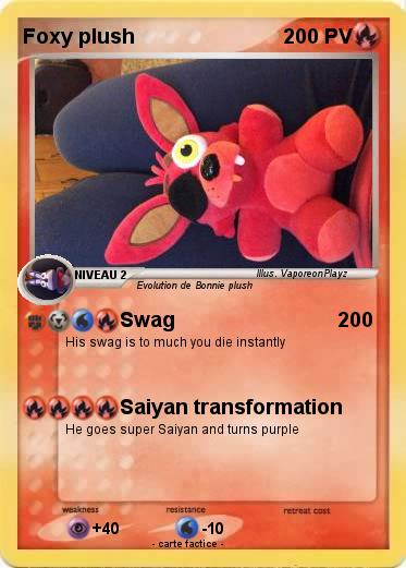 Pokemon Foxy plush