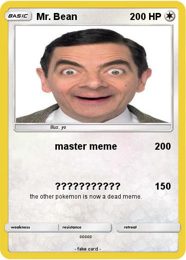 Pokemon Mr. Bean