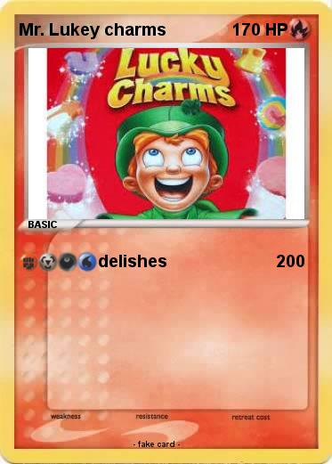Pokemon Mr. Lukey charms