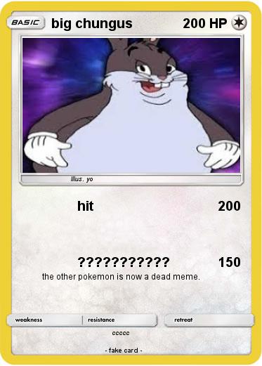 Pokemon big chungus