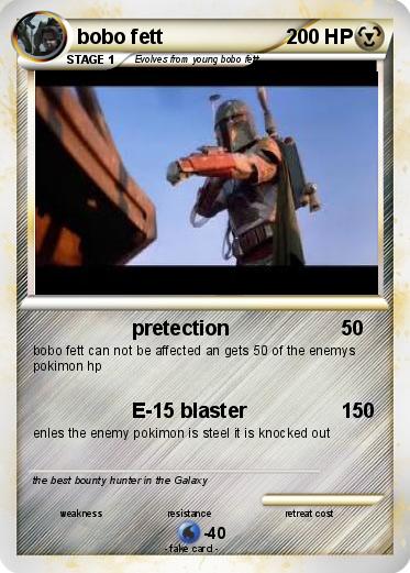 Pokemon bobo fett