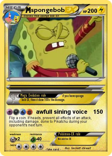 Pokemon spongebob