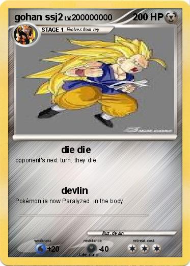 Pokemon gohan ssj2