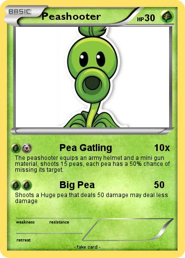 Pokemon Peashooter