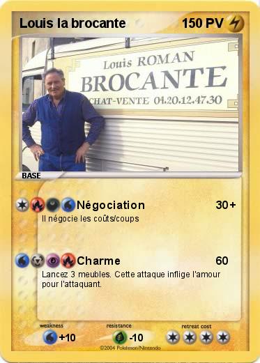 Pokemon Louis la brocante 