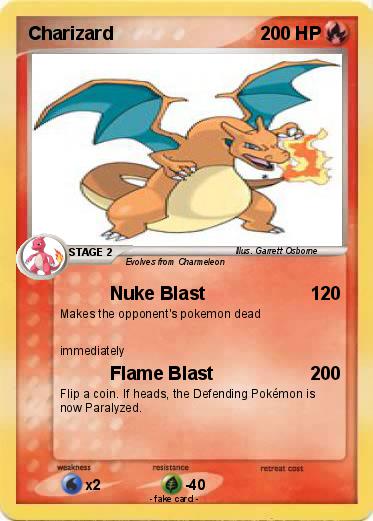 Pokemon Charizard