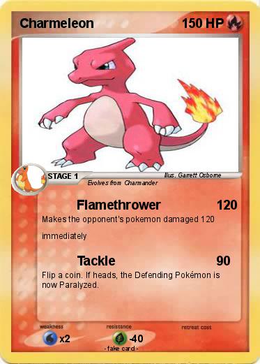 Pokemon Charmeleon