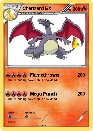 Pokemon Charizard EX