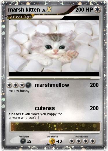 Pokemon marsh kitten