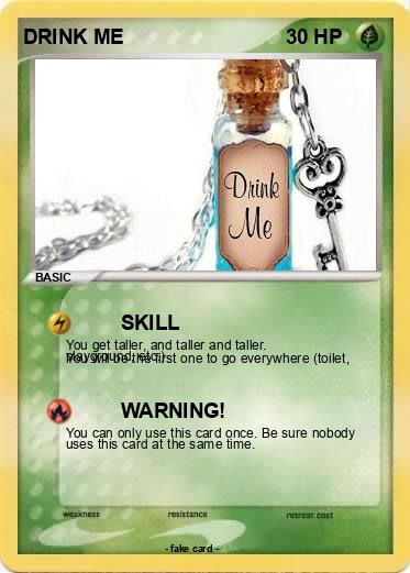 Pokemon DRINK ME