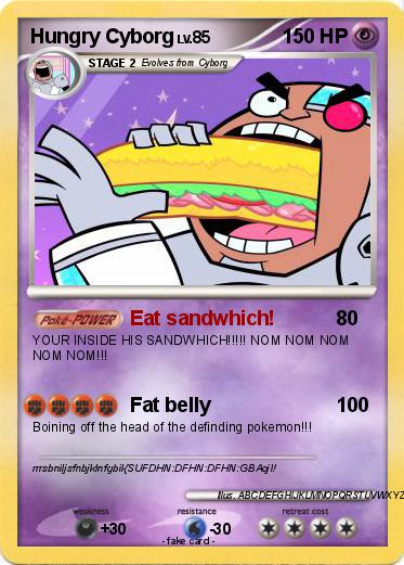 Pokemon Hungry Cyborg