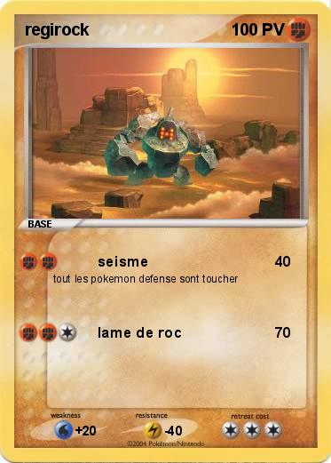 Pokemon regirock