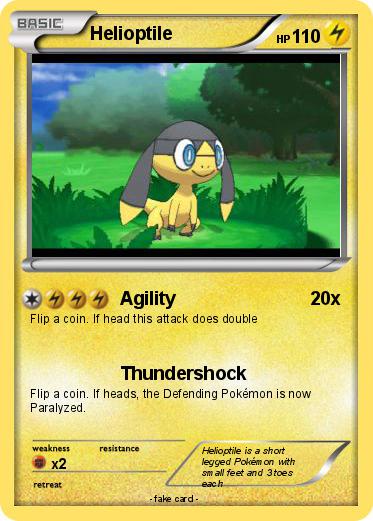 Pokemon Helioptile