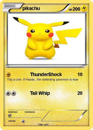 Pokemon pikachu