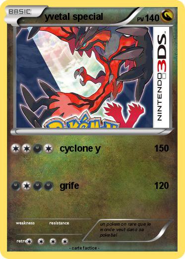 Pokemon yvetal special