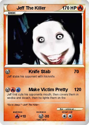 Pokemon Jeff The Killer