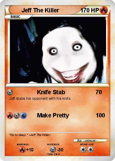 Pokemon Jeff The Killer