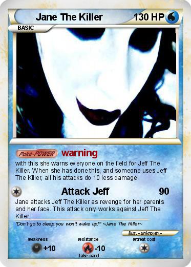 Pokemon Jane The Killer