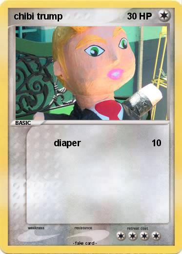 Pokemon chibi trump