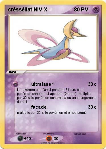 Pokemon crésséliat NIV X