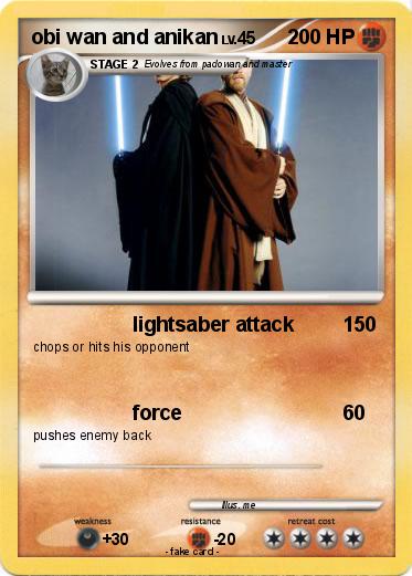 Pokemon obi wan and anikan