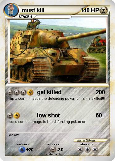 Pokemon must kill