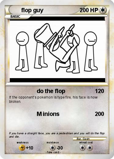 Pokemon flop guy