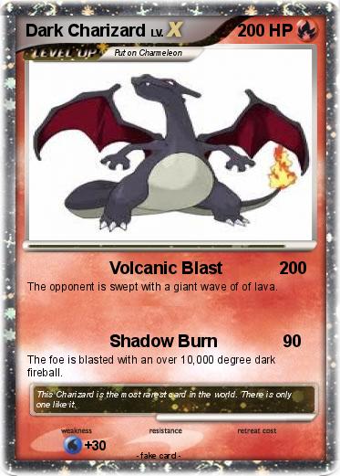 Pokemon Dark Charizard