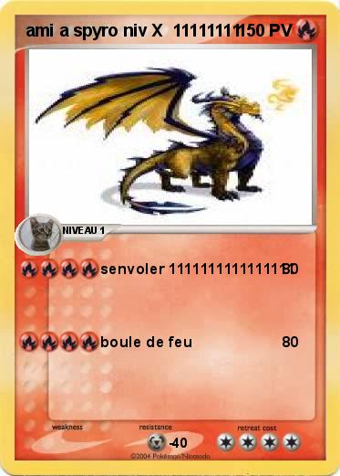 Pokemon ami a spyro niv X  11111111