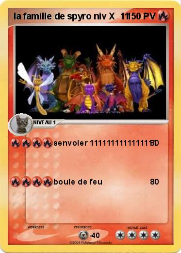 Pokemon la famille de spyro niv X  11