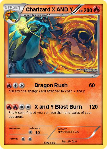 Pokemon Charizard X AND Y