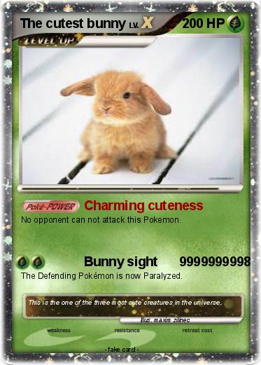 Pokemon The cutest bunny