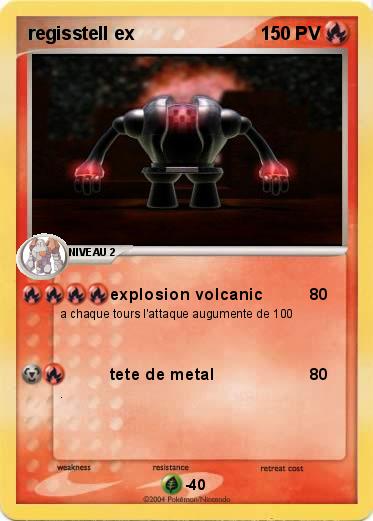 Pokemon regisstell ex