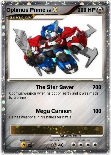 Pokemon Optimus Prime