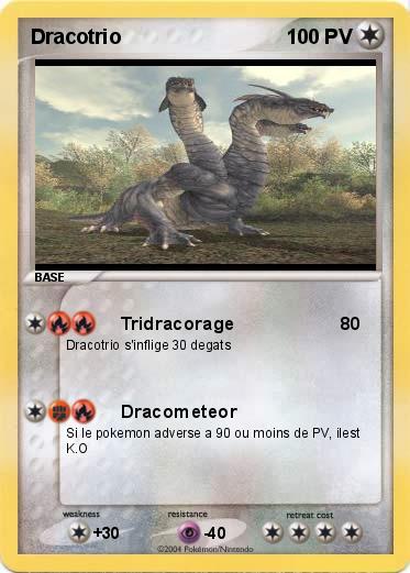 Pokemon Dracotrio