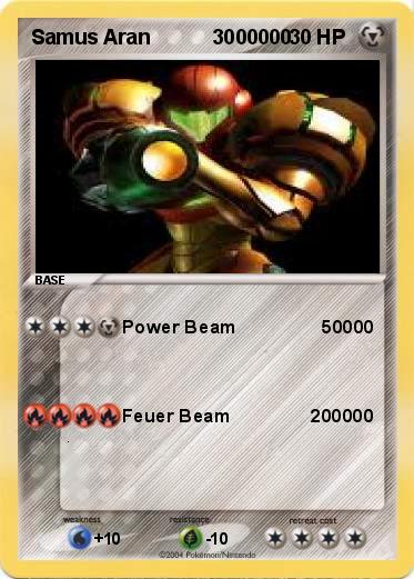 Pokemon Samus Aran           3000000 