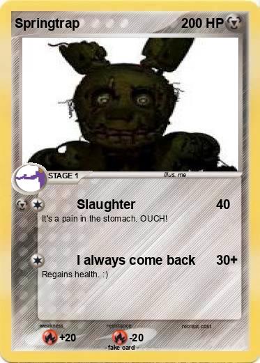Pokemon Springtrap