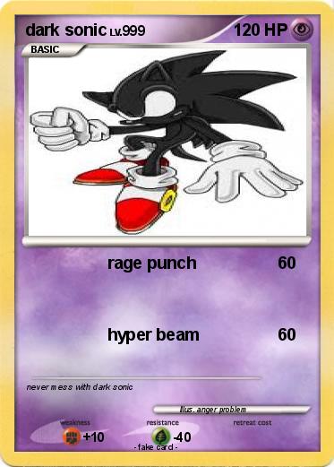 Pokemon dark sonic