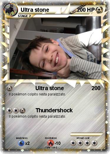 Pokemon Ultra stone