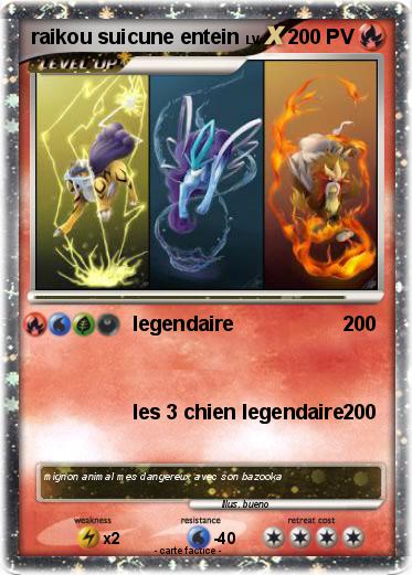Pokemon raikou suicune entein