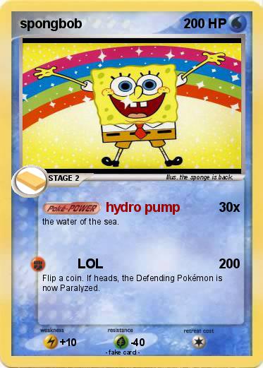 Pokemon spongbob