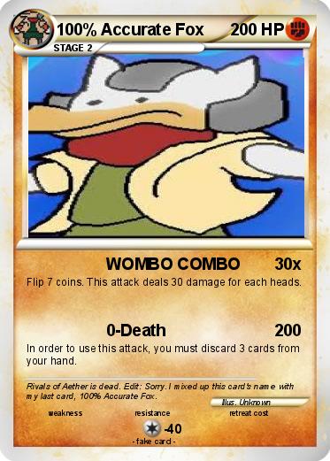 Pokemon 100% Accurate Fox