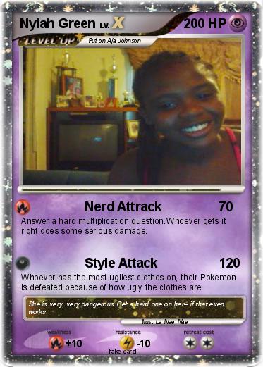 Pokemon Nylah Green