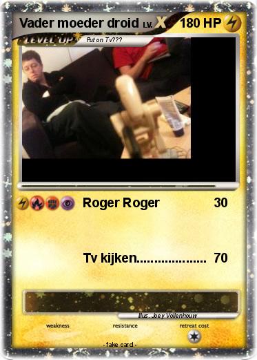 Pokemon Vader moeder droid