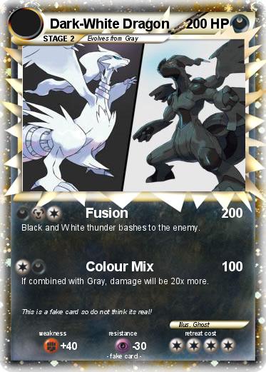 Pokemon Dark-White Dragon