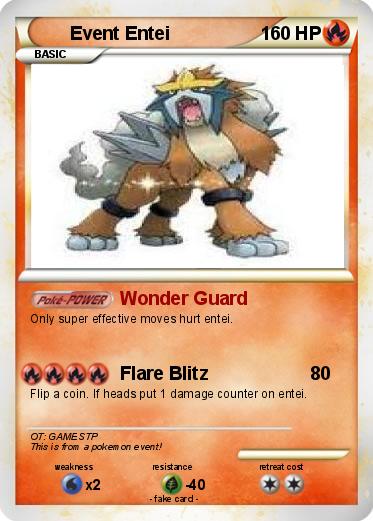 Pokemon Event Entei
